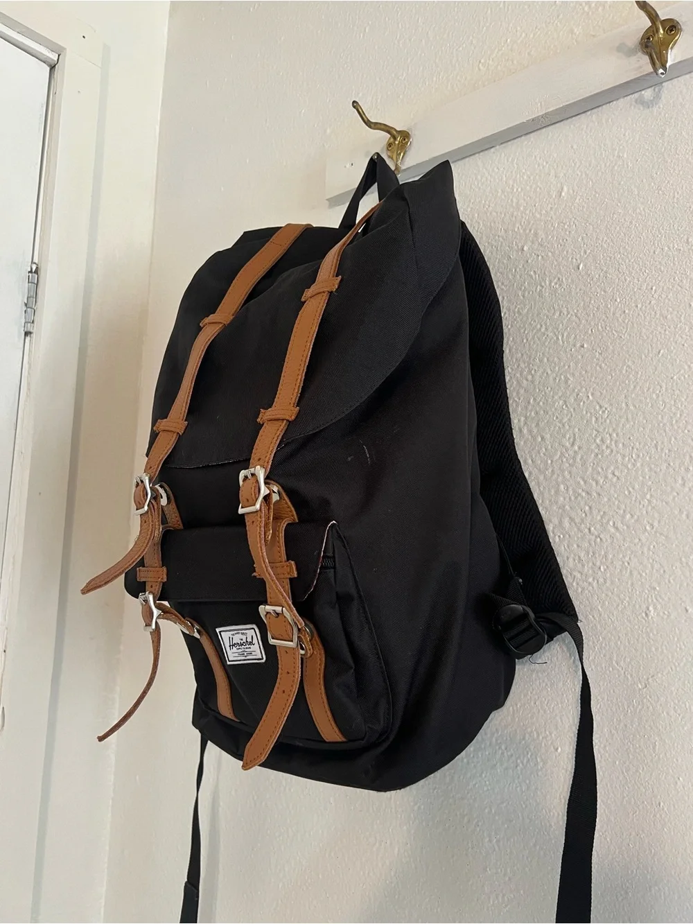 Herschel black backpack